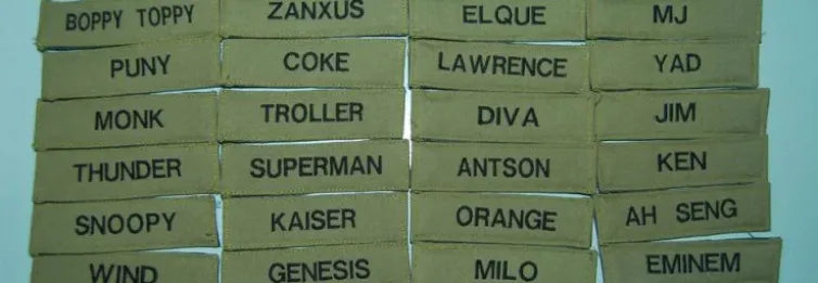 NAME TAGS