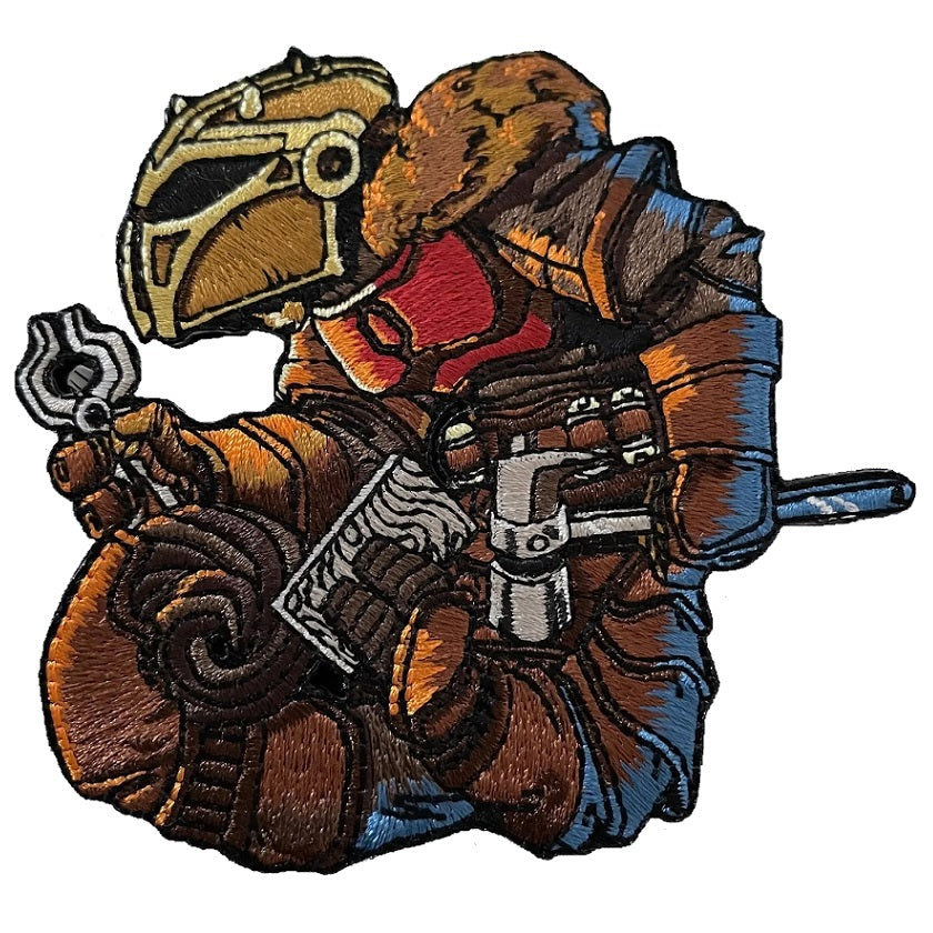 CHAMELEON #116 - EMBROIDERY PATCH