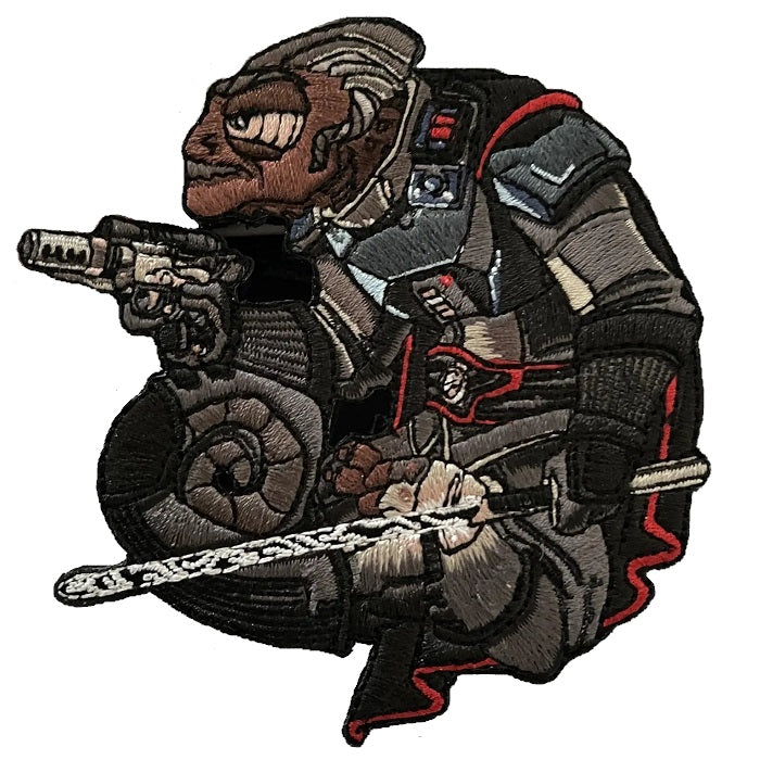 CHAMELEON #117 - EMBROIDERY PATCH