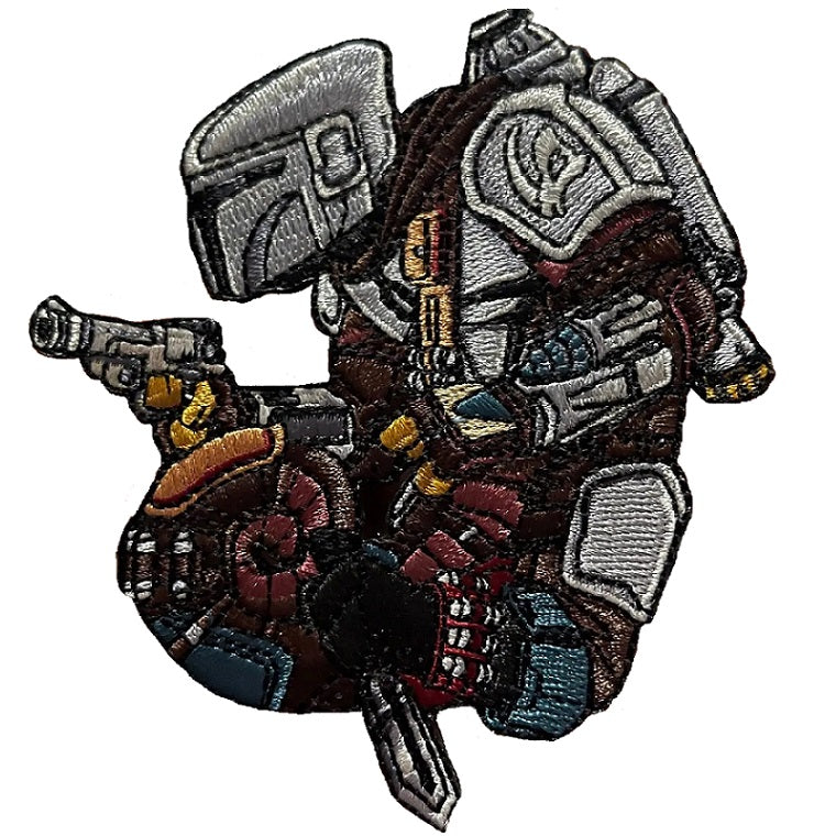 CHAMELEON #119 - EMBROIDERY PATCH