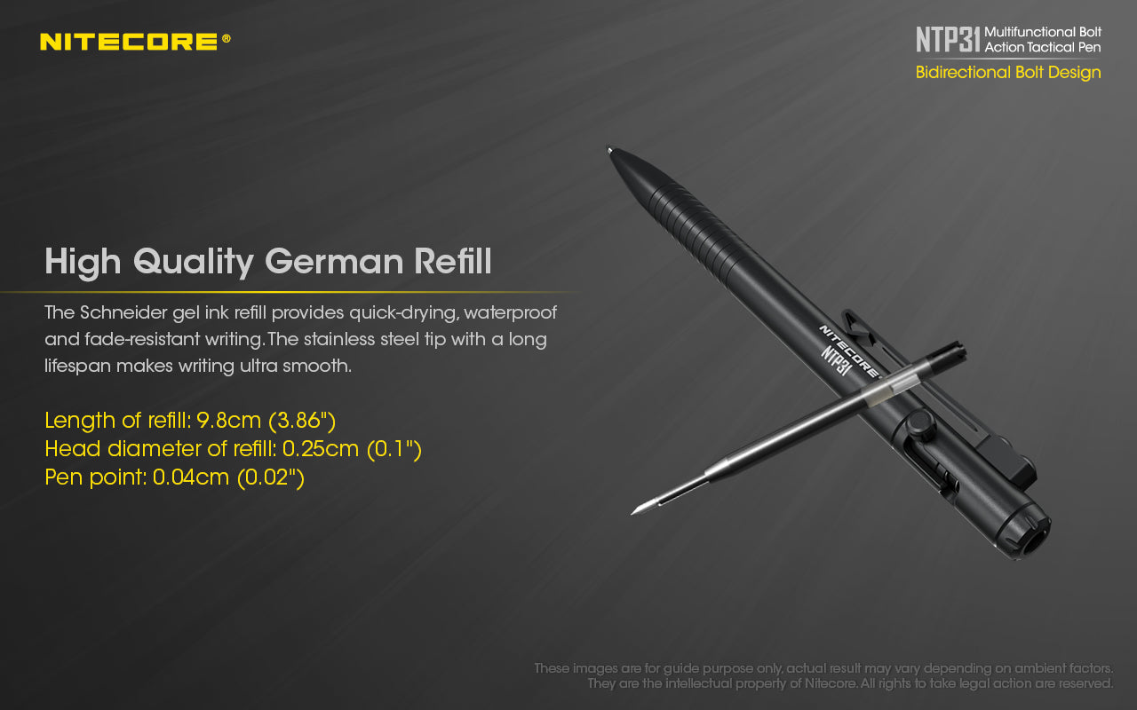 NITECORE Bolt Action Pen NTP31
