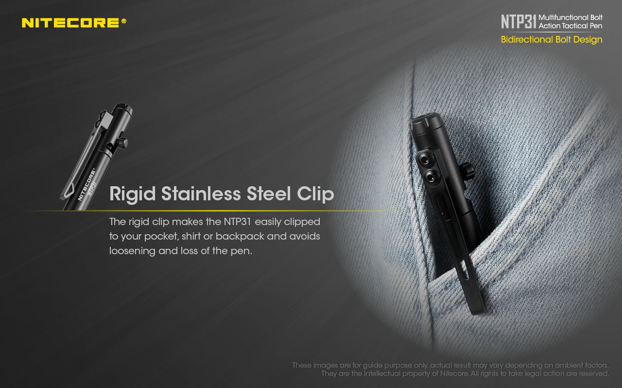 NITECORE Bolt Action Pen NTP31