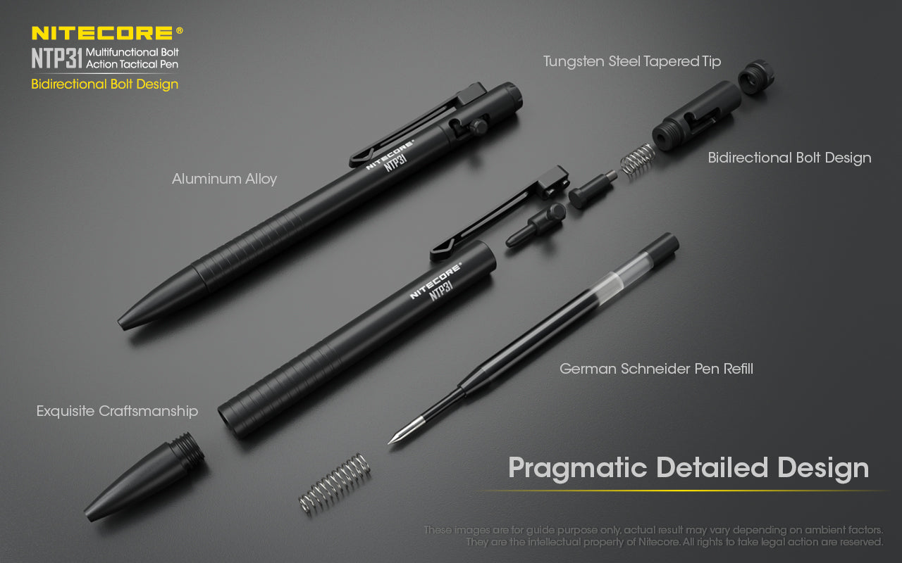 NITECORE Bolt Action Pen NTP31