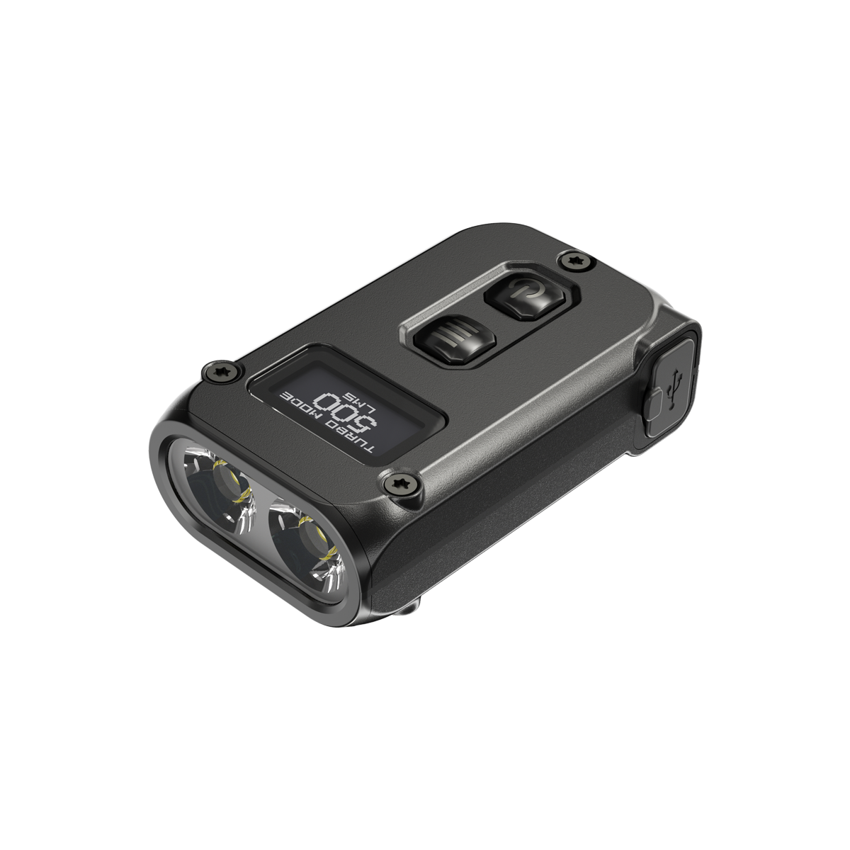 NITECORE TINI 2 (Black) - 500 LUMENS (BUILT-IN 280mAh LI-ION RECHARGEABLE BATTERY)