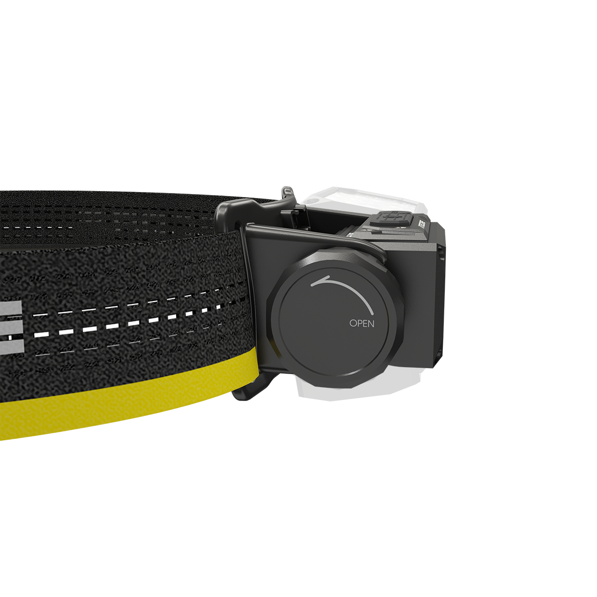 NITECORE HC65 UHE (BLACK) HEADLAMP - 2000 LUMENS (4,000mAH RECHARGEABLE LI-ION BATTERY)