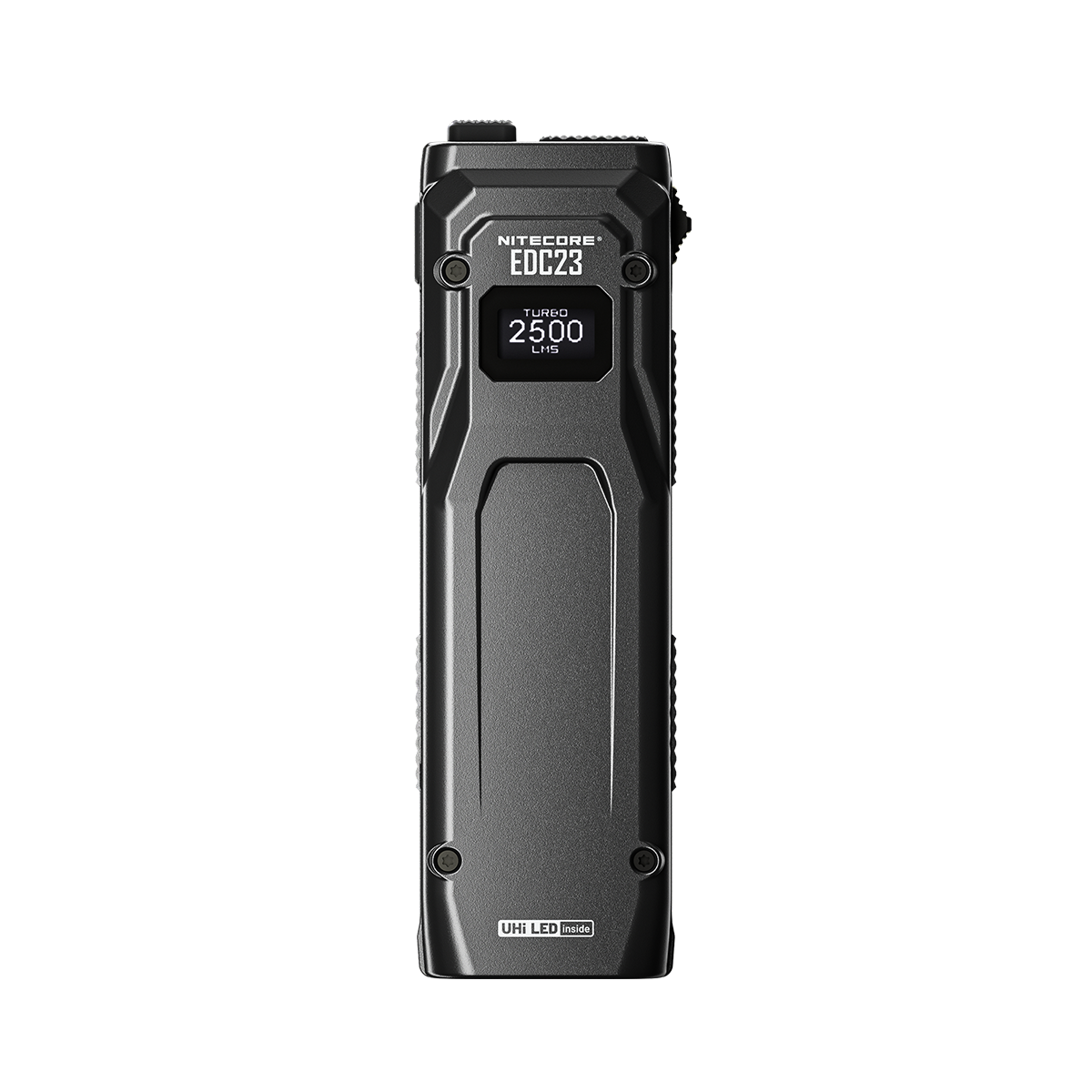 NITECORE EDC23 - 2500 LUMENS FLASHLIGHT (BUILT-IN 1,500mAH RECHARGEABLE BATTERY)