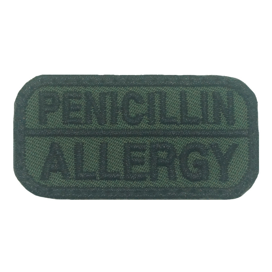 PENICILLIN ALLERGY PATCH - OD GREEN