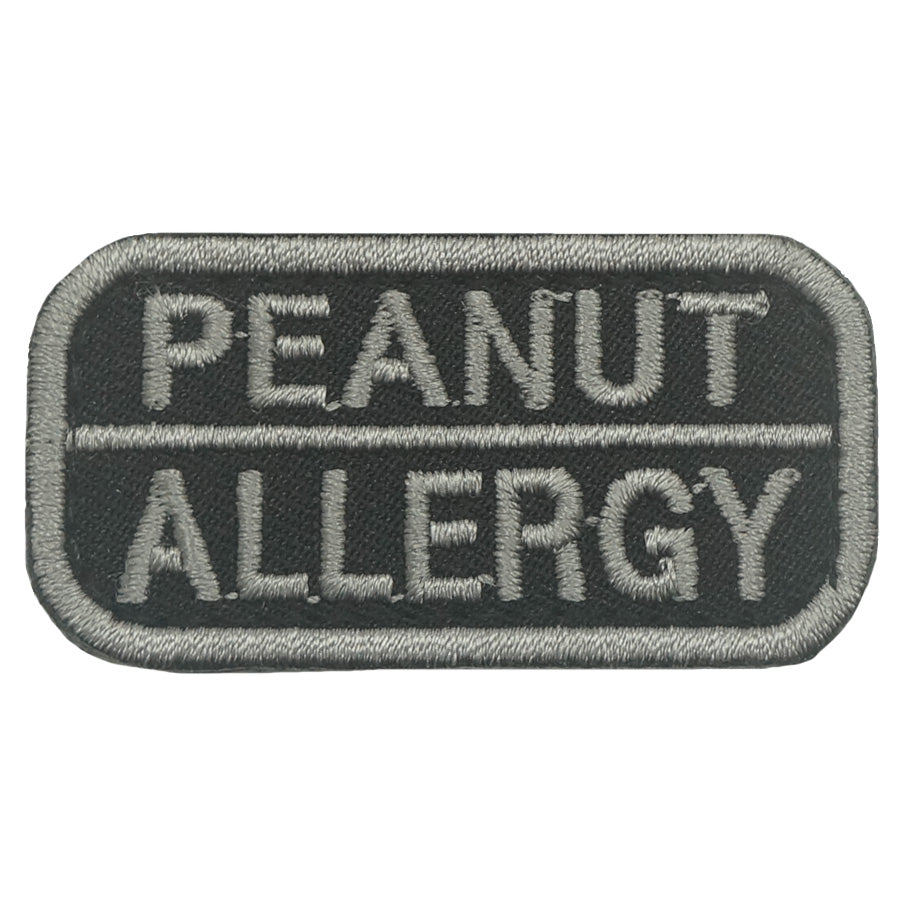 PEANUT ALLERGY PATCH - BLACK FOLIAGE
