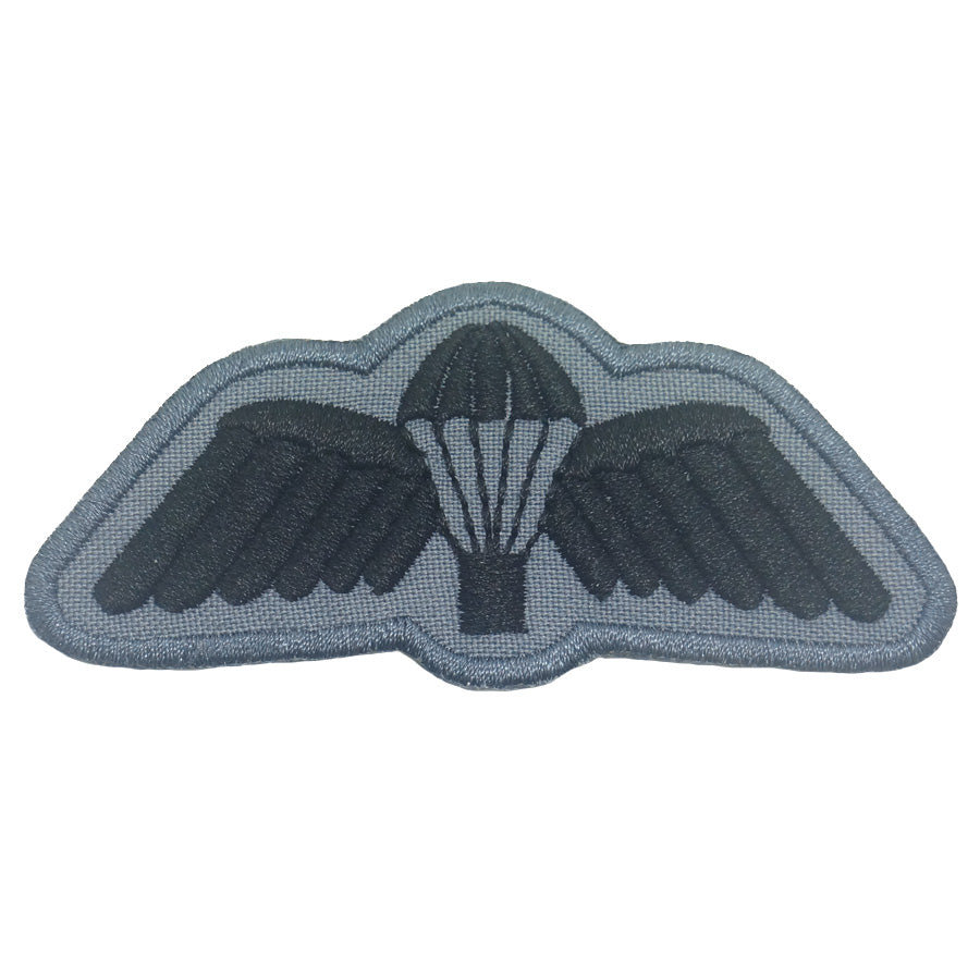 AUSTRALIAN PARACHUTIST CUT OUT BORDER PATCH - GRAY