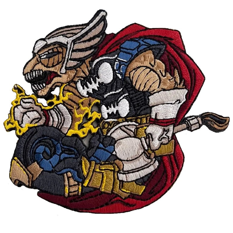 THUNDER CHAM #106 - BILL EMBROIDERY PATCH