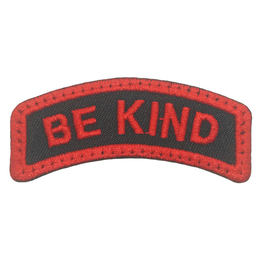 BE KIND TAB - BLACK RED