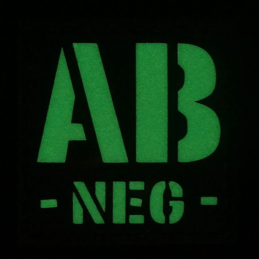 BLOOD TYPE GITD 2023 PATCH - AB NEG