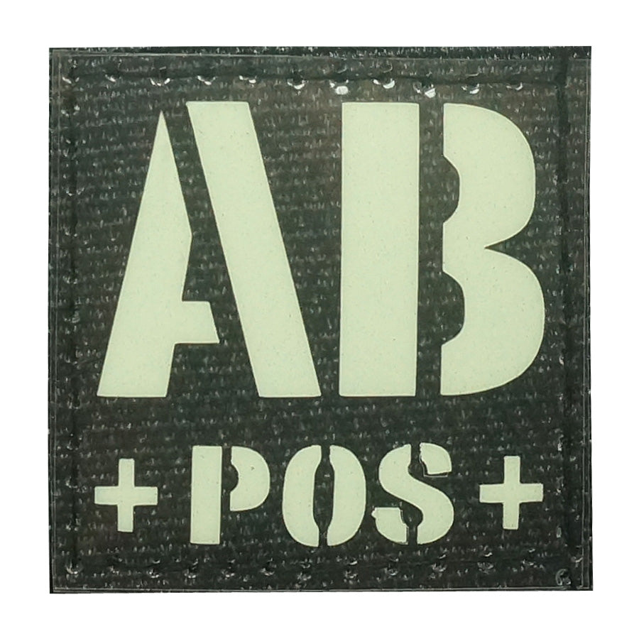 BLOOD TYPE GITD 2023 PATCH - AB POS