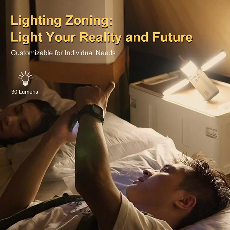 KLARUS CL2S USB-C RECHARGEABLE LED LANTERN - 750 LUMENS - USES BUILT-IN 5400MAH LI-ION BATTERY PACK - IVORY WHITE