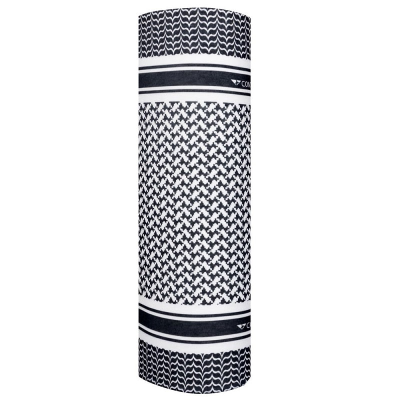 CONDOR OUTDOOR MULTI-WRAP - SHEMAGH PATTERN BLACK