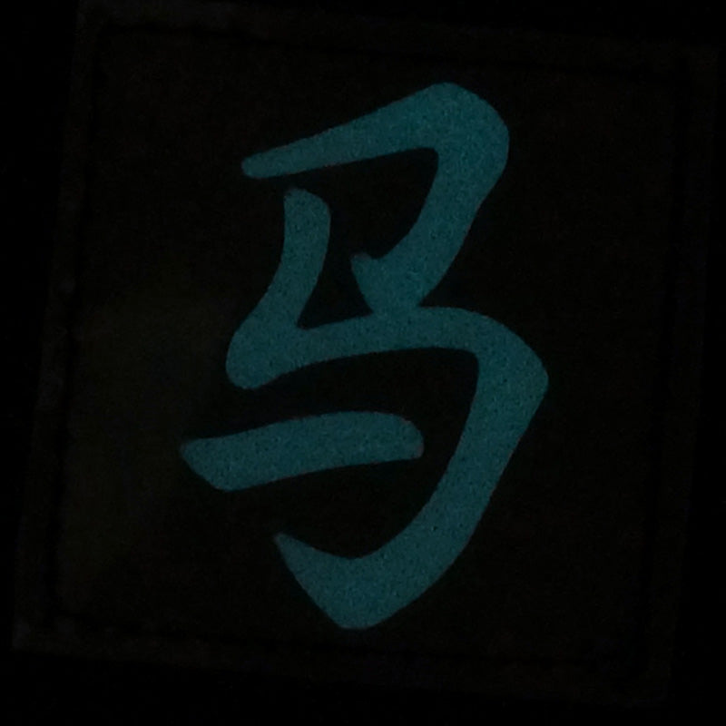 CHINESE SURNAME GLOW IN THE DARK PATCH - MA 马
