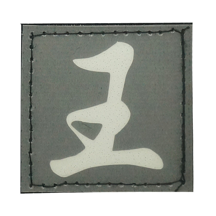 CHINESE SURNAME GLOW IN THE DARK PATCH - WANG 王