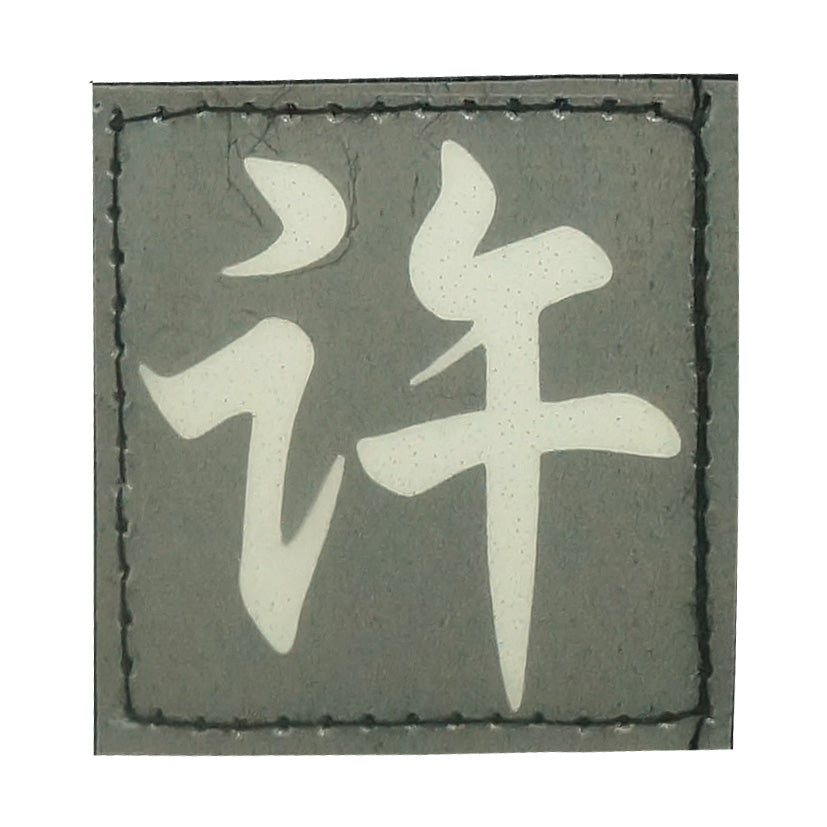 CHINESE SURNAME GLOW IN THE DARK PATCH - XU 许