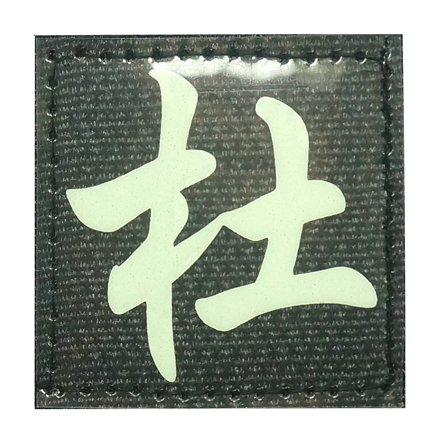 CHINESE SURNAME GLOW IN THE DARK PATCH - DU 杜