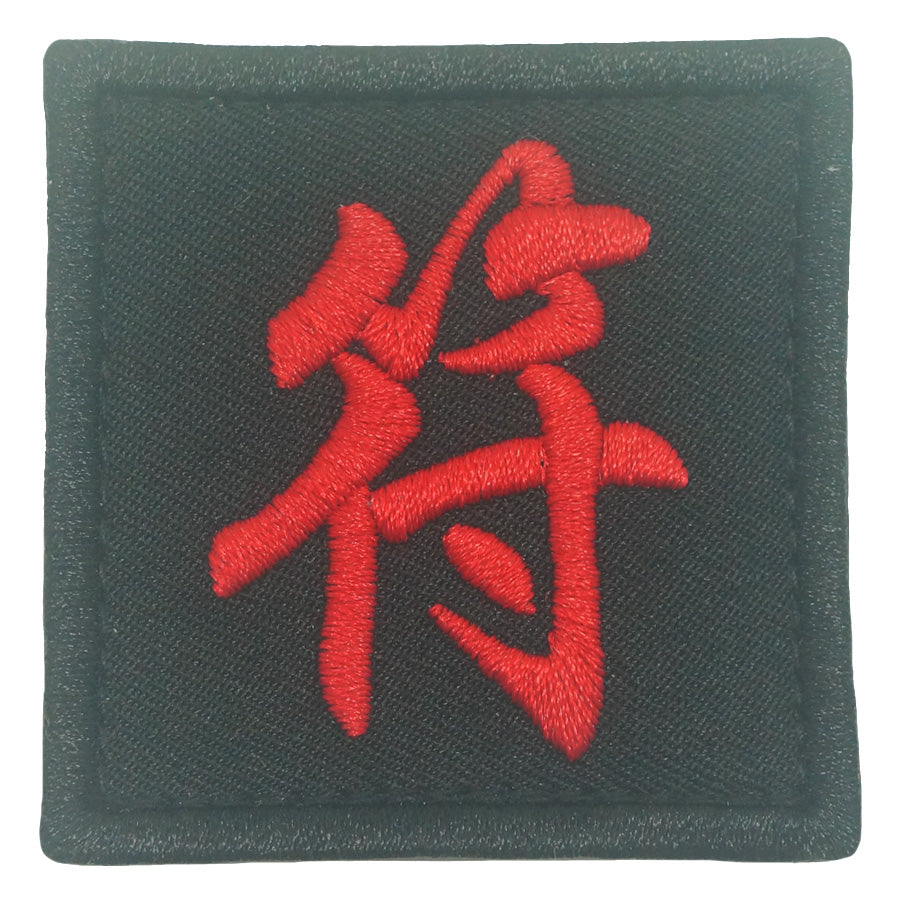 CHINESE SURNAME VELCRO PATCH - FU 符