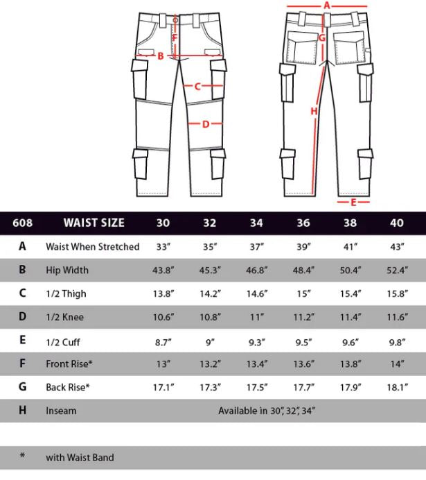 CONDOR SENTINEL TACTICAL PANTS - BLACK
