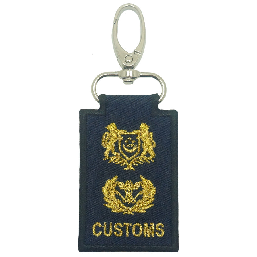 MINI CUSTOMS RANK KEYCHAIN - DEPUTY DIRECTOR-GENERAL (DDG)