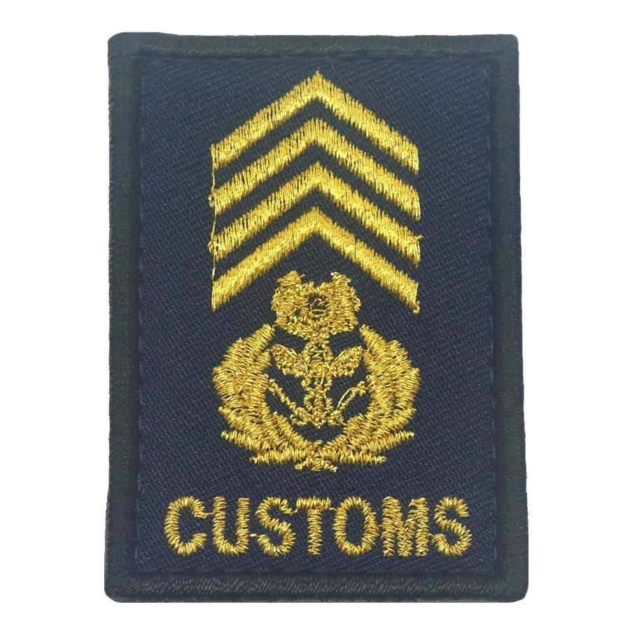 MINI CUSTOMS RANK PATCH - CHIEF CUSTOMS OFFICER (SPECIAL GRADE I) (CCO (SGI))