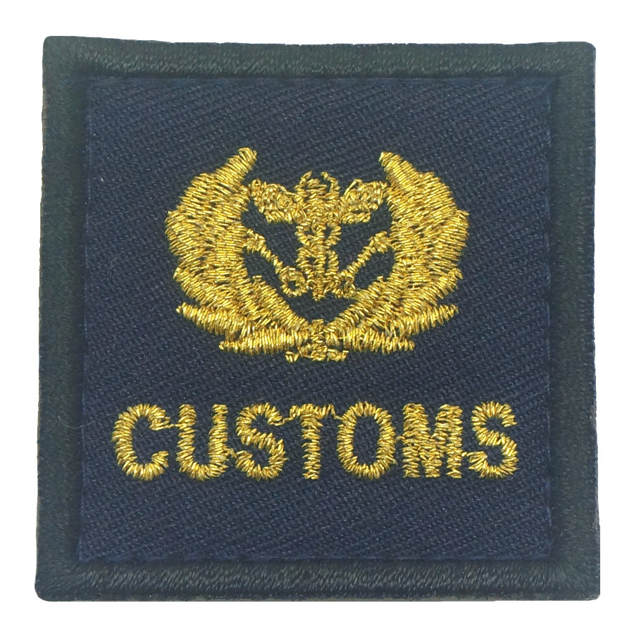 MINI CUSTOMS RANK PATCH - CHIEF SUPERINTENDENT / SENIOR CHIEF SUPERINTENDENT (CSC / SCSC)