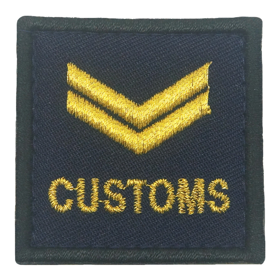 MINI CUSTOMS RANK PATCH - CUSTOMS OFFICER (CO)