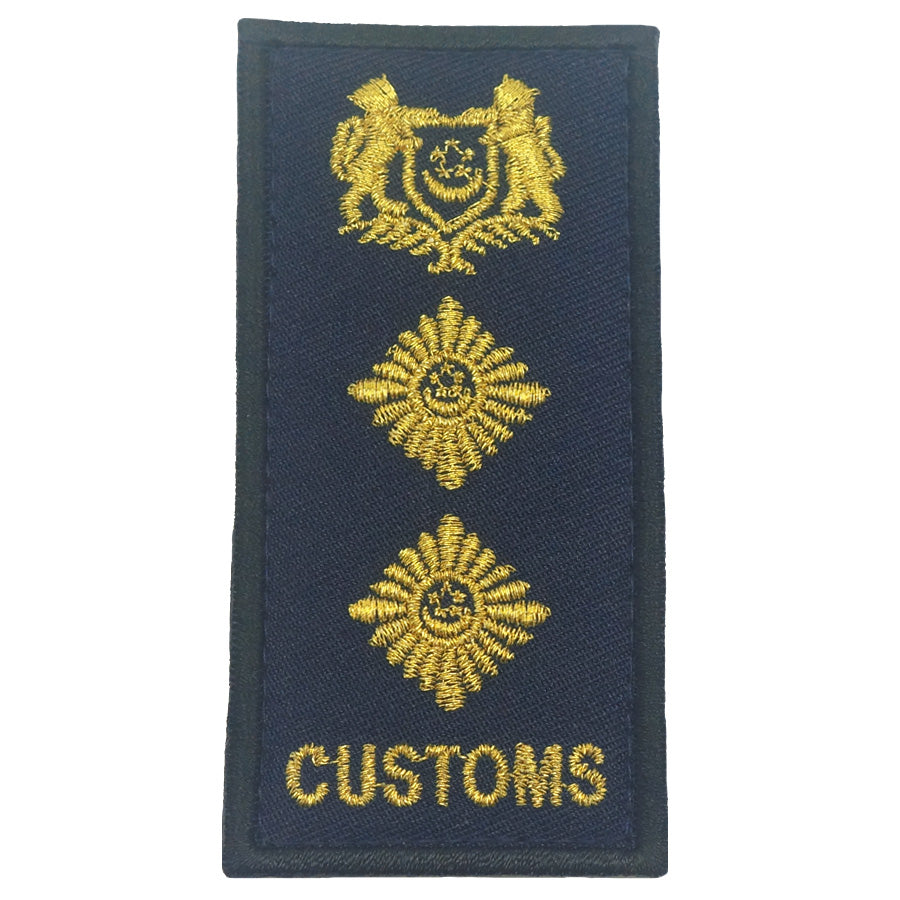MINI CUSTOMS RANK PATCH - DEPUTY CHIEF SUPERINTENDENT (DCSC)