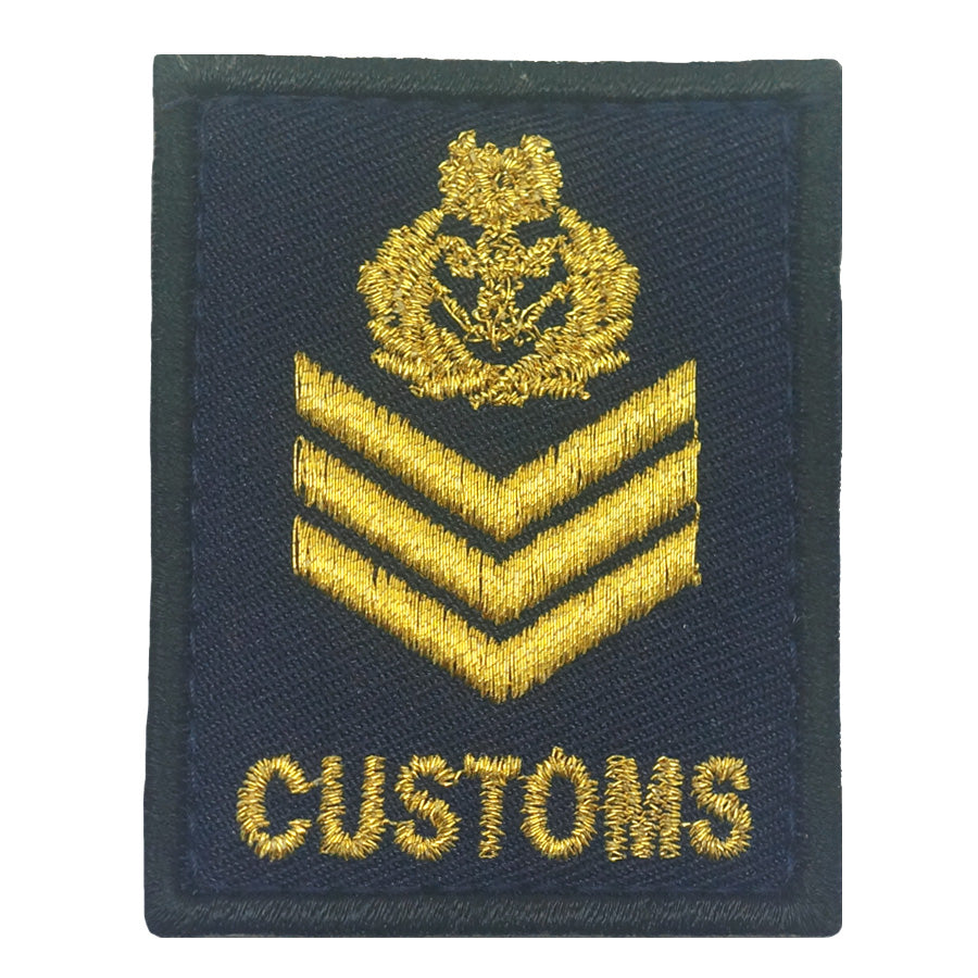 MINI CUSTOMS RANK PATCH - HIGHER CUSTOMS OFFICER I (HCO I)