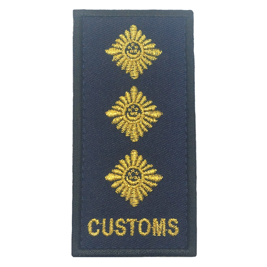 MINI CUSTOMS RANK PATCH - SUPERINTENDENT (SC)