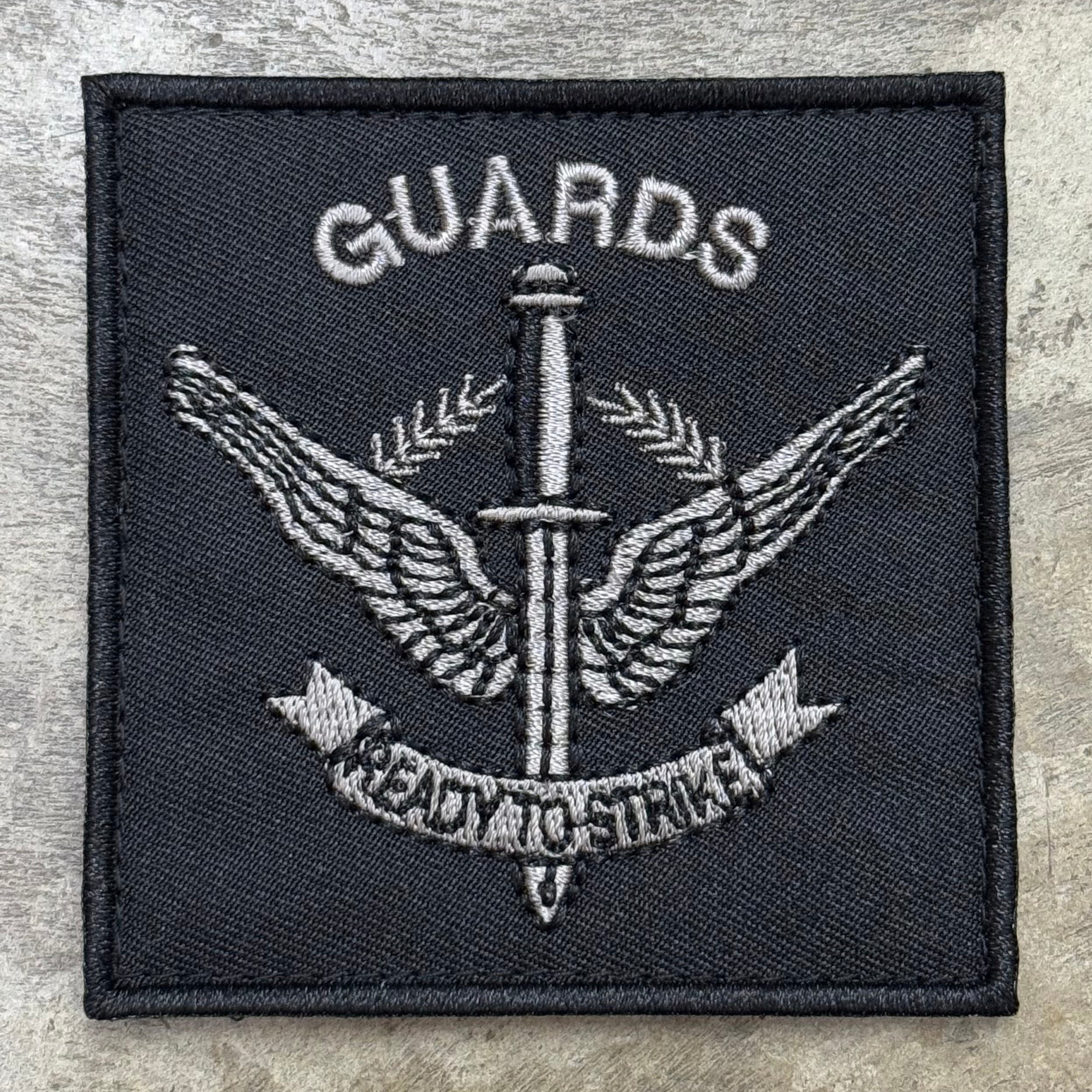 GUARDS PATCH - BLACK FOLIAGE