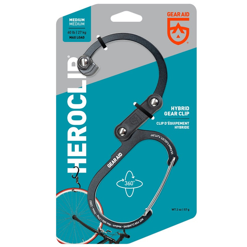 GEAR AID HEROCLIP MEDIUM - SHADE OF GRAY