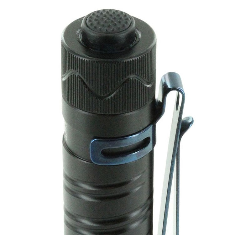 OLIGHT I5R EOS LED FLASHLIGHT - 350 LUMENS - INCLUDES 1 X USB-C RECHARGEABLE 14500 - BLACK (PACKAGING OPEN BEFORE TO SHOW CUSTOMER)