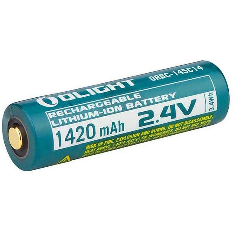 OLIGHT I5R EOS LED FLASHLIGHT - 350 LUMENS - INCLUDES 1 X USB-C RECHARGEABLE 14500 - BLACK (PACKAGING OPEN BEFORE TO SHOW CUSTOMER)