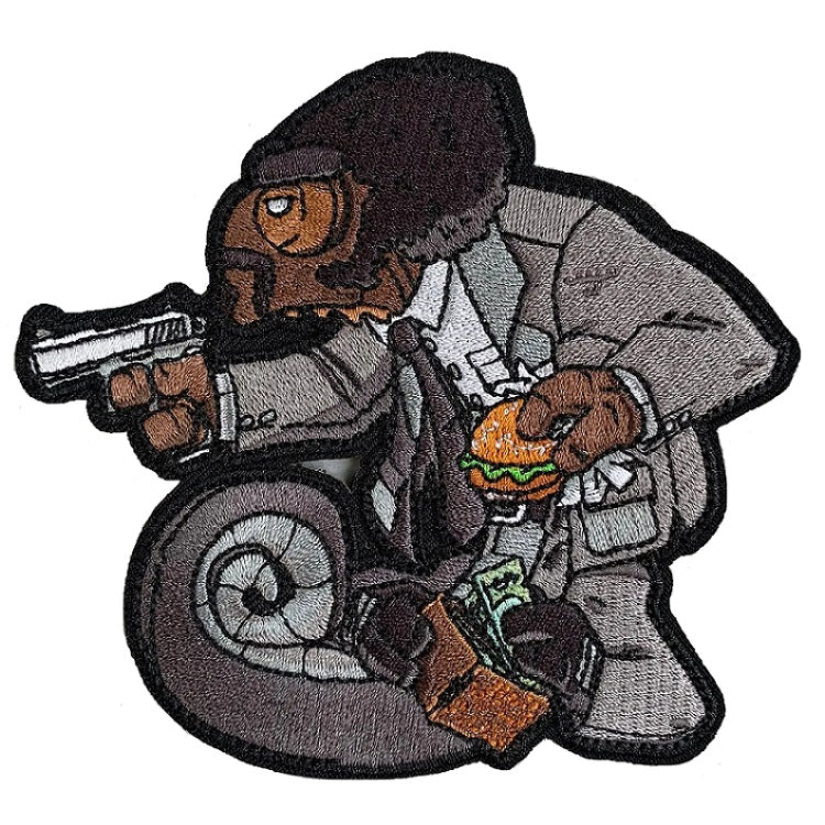 ICONIC CHARS #1 - EMBROIDERY PATCH (JW)