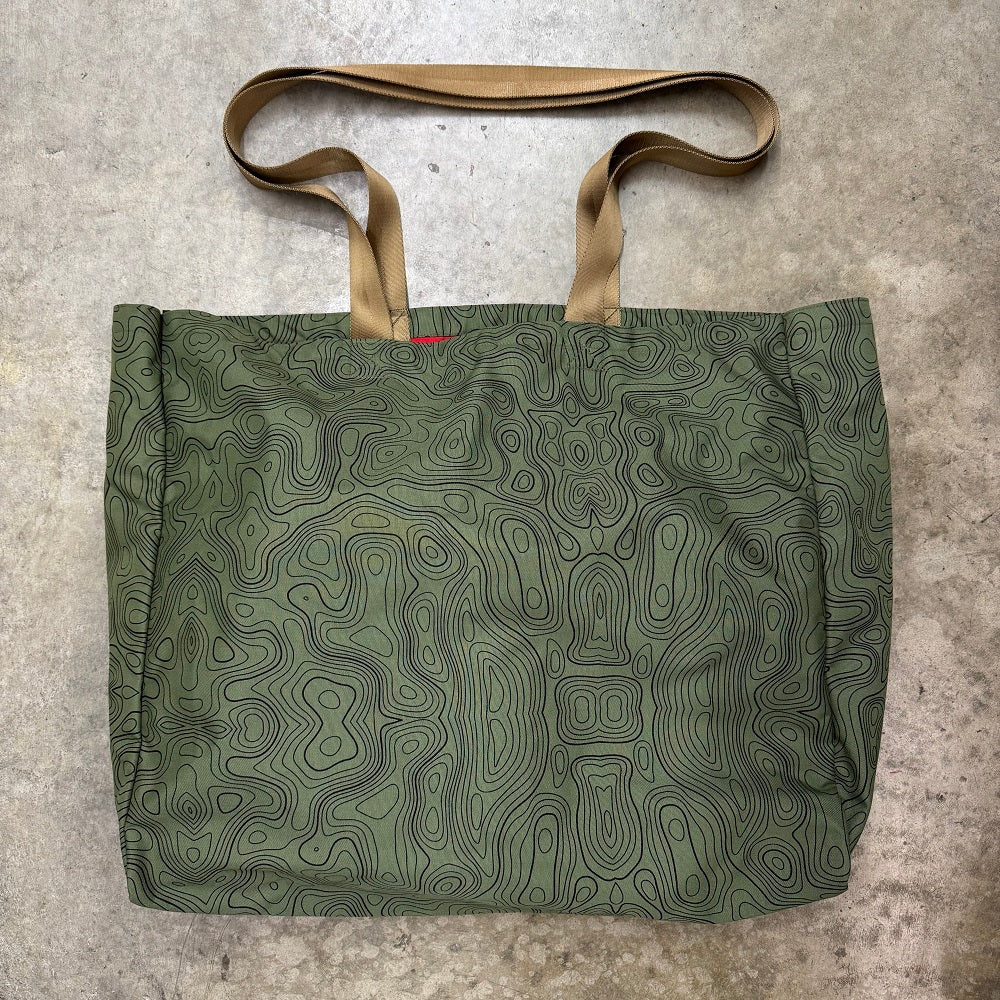 MIL-SPEC BIG BIG TOTE BAG - 500 DENIER NYLON FABRIC (GREEN TERRAIN)