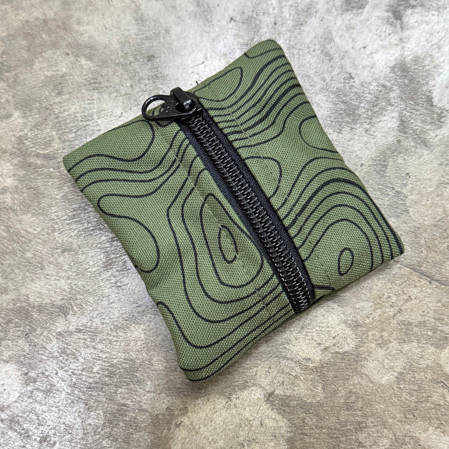 MIL-SPEC KEY WALLET WITH CARD POCKET - 500 DENIER NYLON (GREEN TERRAIN)
