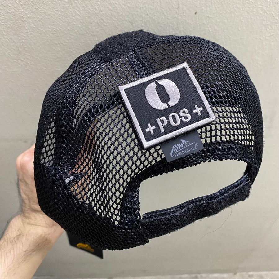 BLOOD TYPE PATCH 2023 - O POS - OLIVE GREEN