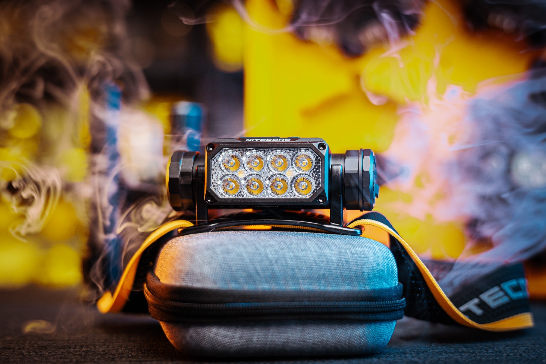 NITECORE HC65 UHE (BLACK) HEADLAMP - 2000 LUMENS (4,000mAH RECHARGEABLE LI-ION BATTERY)