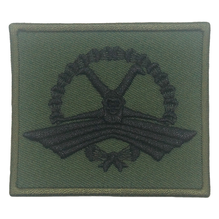 INDONESIAN ARMY BREVET FREEFALL PARACHUTIST BADGE - OD GREEN