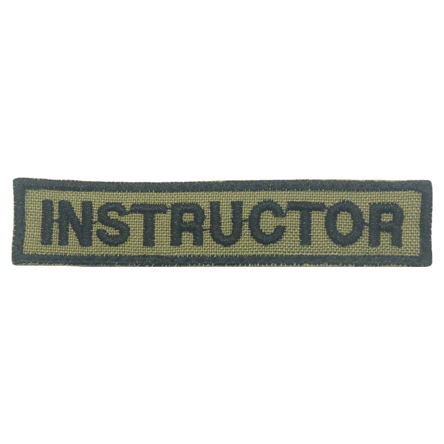 INSTRUCTOR TAG 8CM - OLIVE GREEN