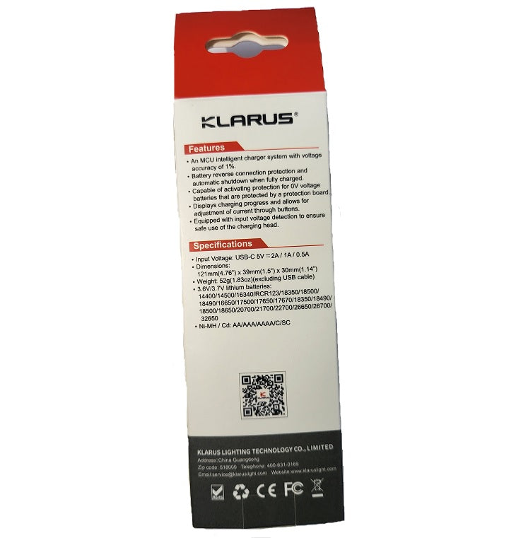 KLARUS K1 PRO SINGLE SMART CHARGER