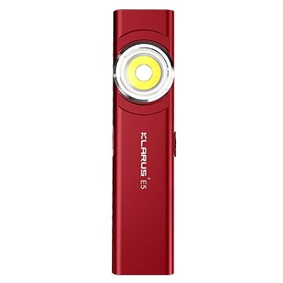 KLARUS E5 MAGNETIC BASE AND DUAL LIGHT SOURCE EDC FLASHLIGHT - 600 LUMENS (NEW COLORS)