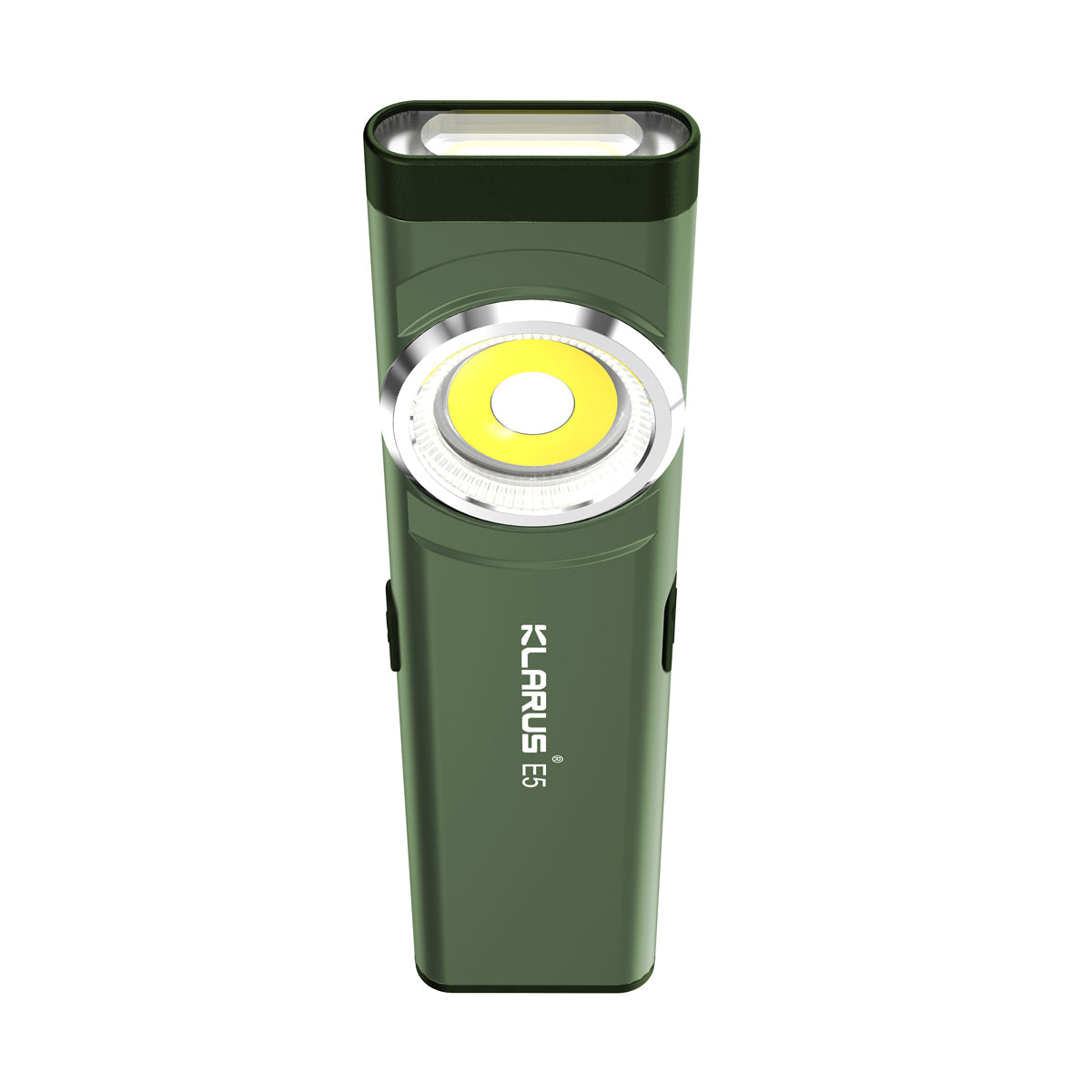 KLARUS E5 MAGNETIC BASE AND DUAL LIGHT SOURCE EDC FLASHLIGHT - 470 LUMENS