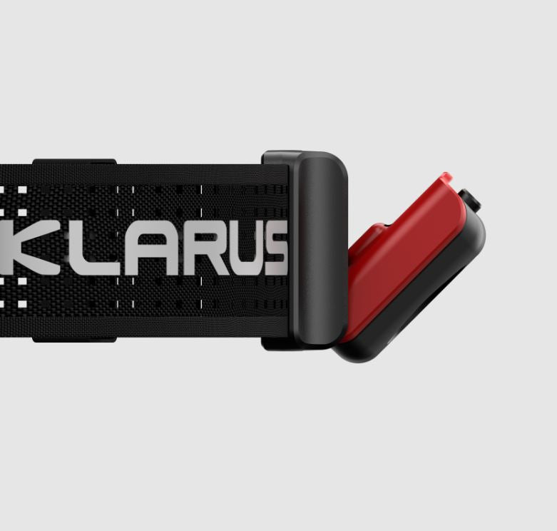 KLARUS HM5 ULTRA THIN LIGHTWEIGHT TRAIL RUNNING HEADLAMP - 800 LUMENS (1200mAh RECHARGEABLE BATTERY)
