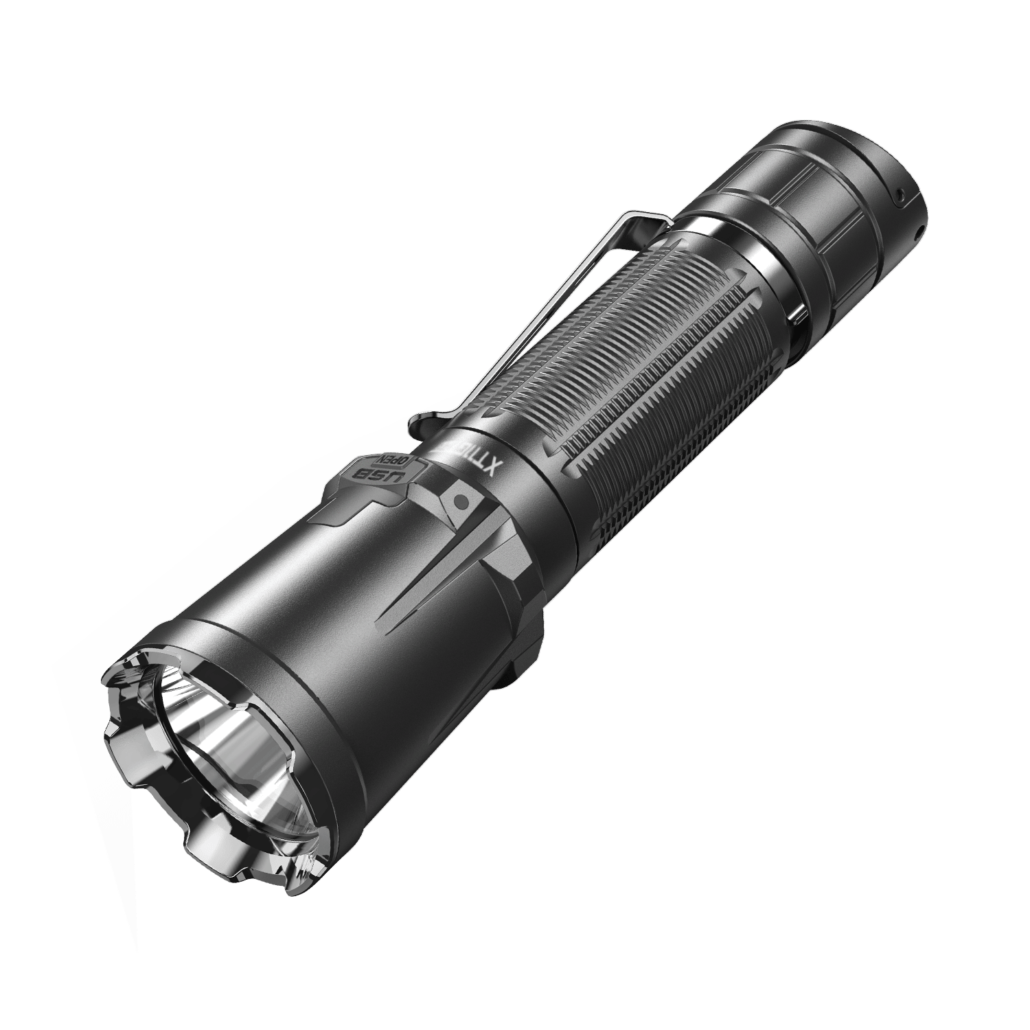 KLARUS XT11GT PRO V3.0 USB-C RECHARGEABLE TACTICAL LED FLASHLIGHT (USES 1 X 18650 INCLUDED) - 3300 LUMENS