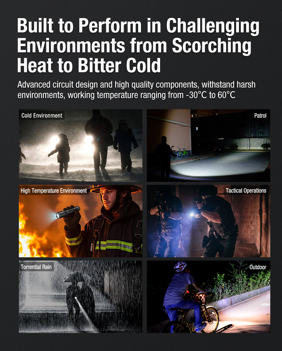 KLARUS XT11GT PRO V3.0 USB-C RECHARGEABLE TACTICAL LED FLASHLIGHT (USES 1 X 18650 INCLUDED) - 3300 LUMENS