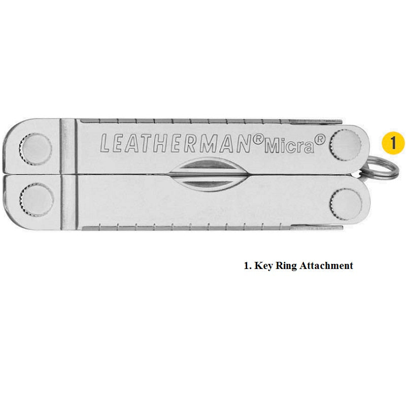 LEATHERMAN MICRA POCKET SIZE KEYCHAIN MULTI-TOOL
